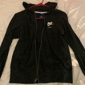 Nike kids zip up hoodie